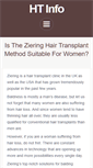 Mobile Screenshot of hairtransplant-info.com